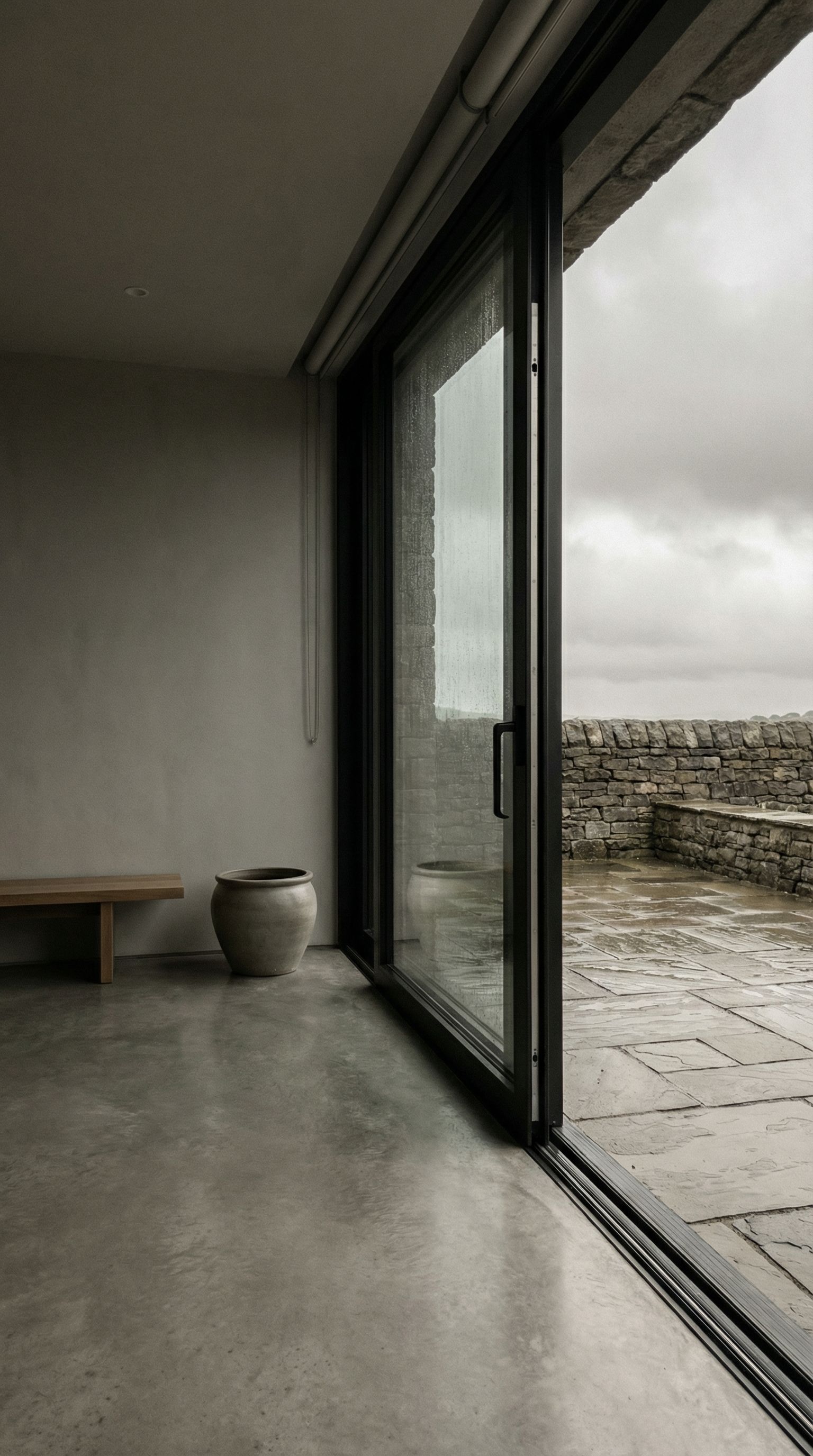 Sliding Door Monochrome